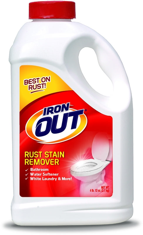 Super Iron Out IO65N Rust and Stain Remover, 4.75 lb, Powder, Mint, White