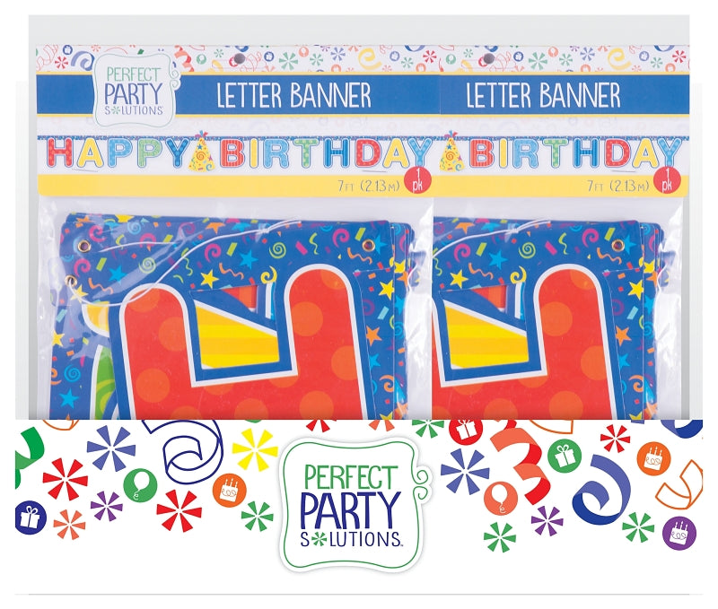 7550 BANNER PARTY LETTER 7FT