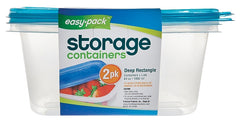Easy Pack 8069 Storage Container, 64 oz Capacity, Plastic