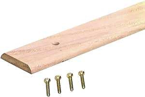 M-D 85043 Seam Binder, 72.13 in L, 1-3/4 in W, Hardwood, Unfinished