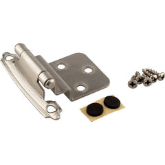 KasaWare KFHI-A-SN2 Hinge, Satin Nickel, 2/PK