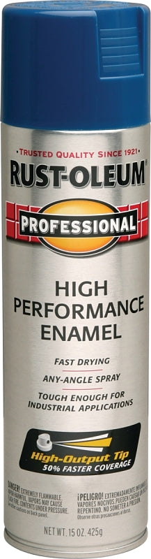 Professional 7527838 Enamel Spray Paint, Gloss, Royal Blue, 15 oz, Can