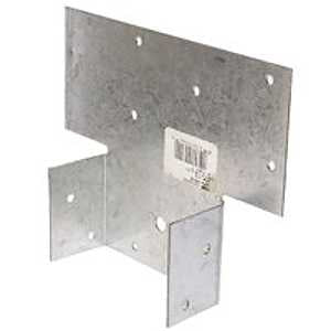 MiTek PBS44-TZ Post Cap, 4 x 4 in Post/Joist, Steel, Zinc