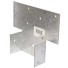 MiTek PBS44-TZ Post Cap, 4 x 4 in Post/Joist, Steel, Zinc
