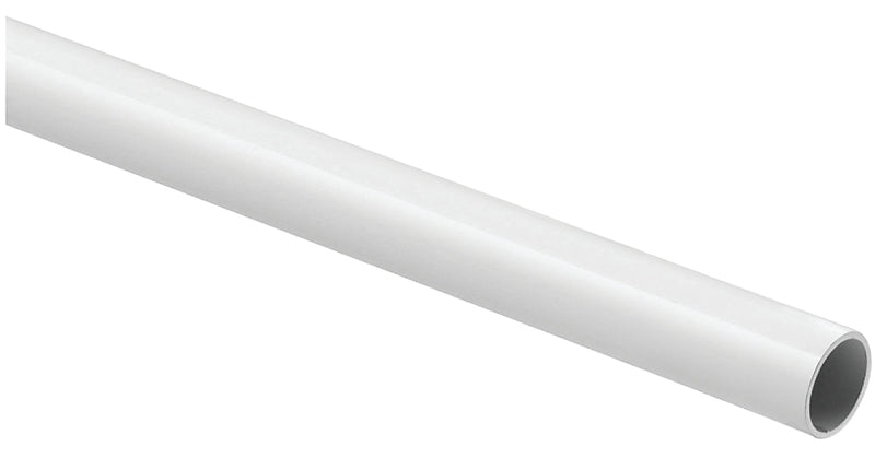 National Hardware BB8184 S820-126 Closet Rod, 1-1/4 in Dia, 6 ft L, Steel
