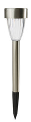 Boston Harbor Solar Stake Light, Metal/Plastic, Stainless Steel