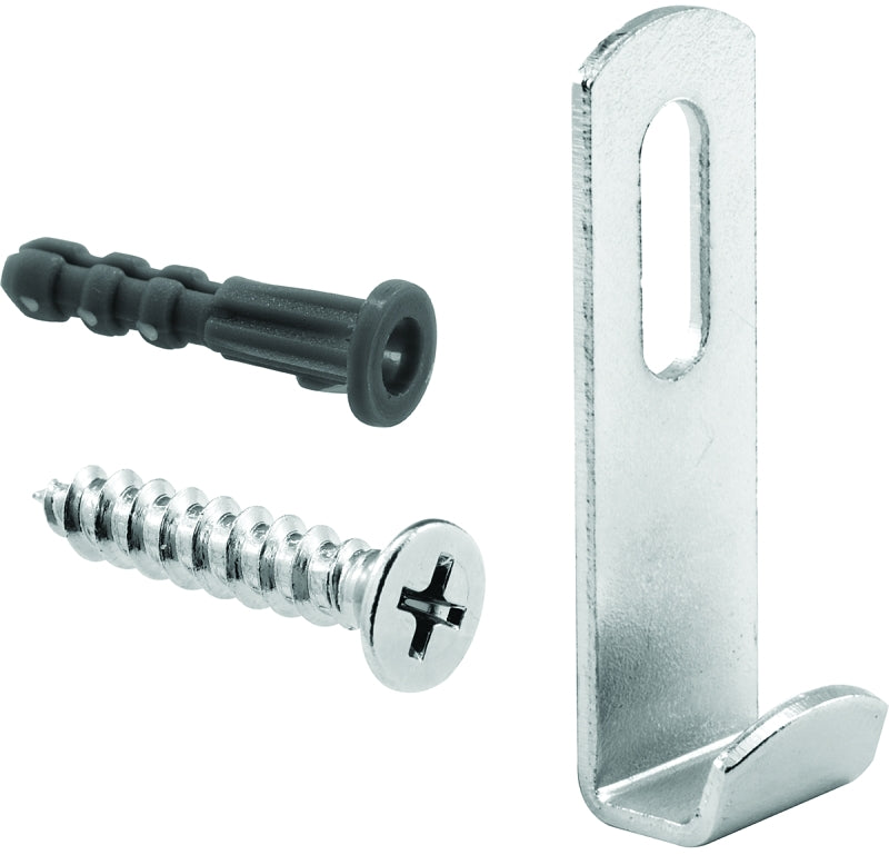 Prime-Line 193675 Mirror Holder Clip, Steel, Chrome