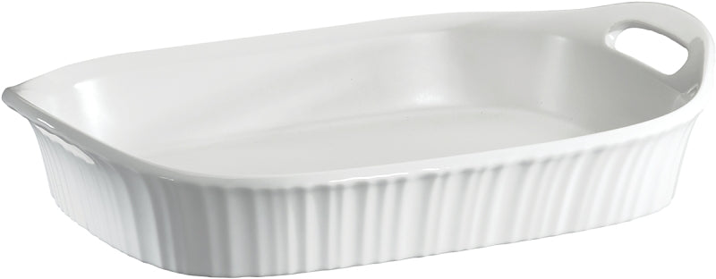 1105936 BAKING DISH FR WHT 3QT