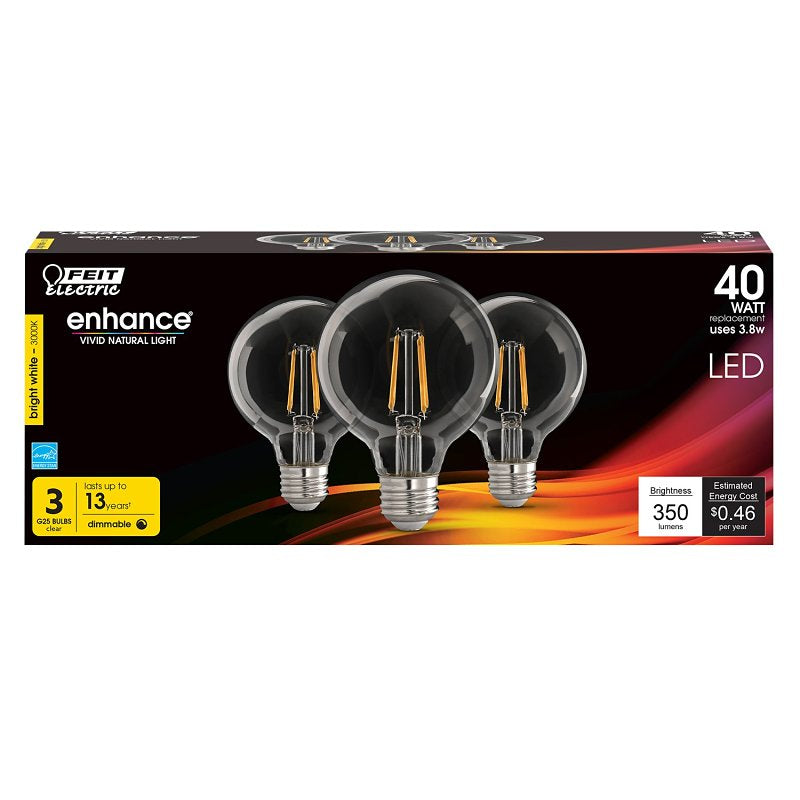 BULB LT LED FIL CLR BW 3K 40W