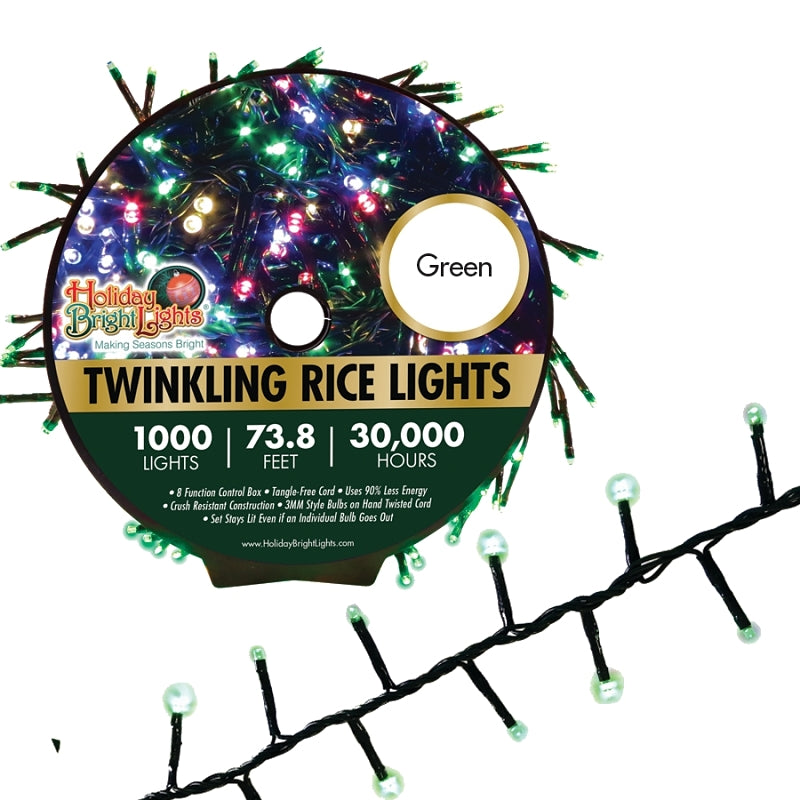 LIGHT REEL RICE GRN 1000L 74FT