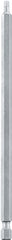 DeWALT DW2262 Power Bit, #2 Drive, Square Recess Drive, 1/4 in Shank, Hex Shank, 6 in L, Steel