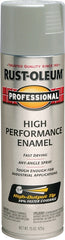 Professional 7581838 Enamel Spray Paint, Gloss, Light Machine Gray, 15 oz, Can