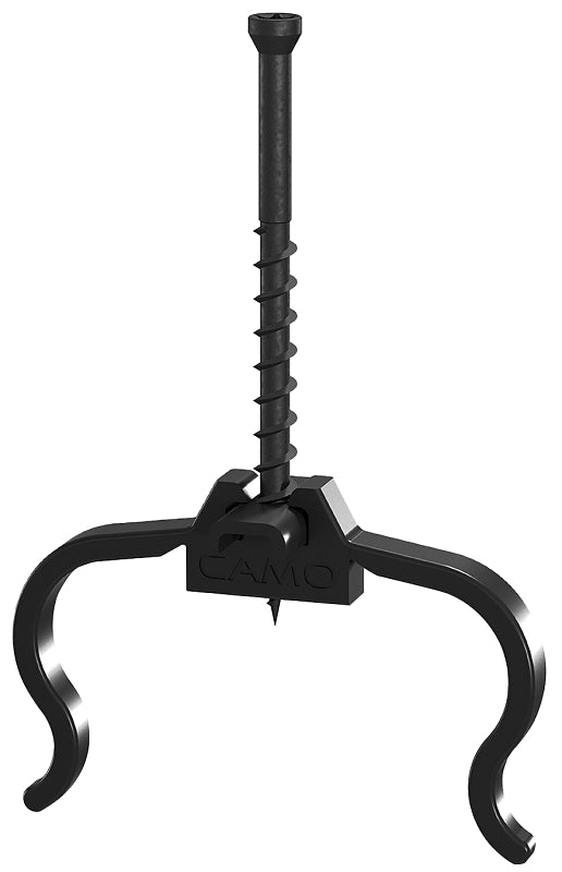Camo 0344356 Edge Clip, 2-1/4 in L, Stainless Steel, Trim Head, Star Drive, Sharp Point