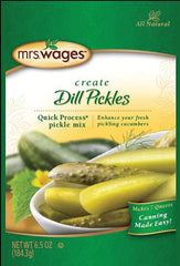 Mrs. Wages W621-J7425 Dill Pickle Mix, 6.5 oz Pouch
