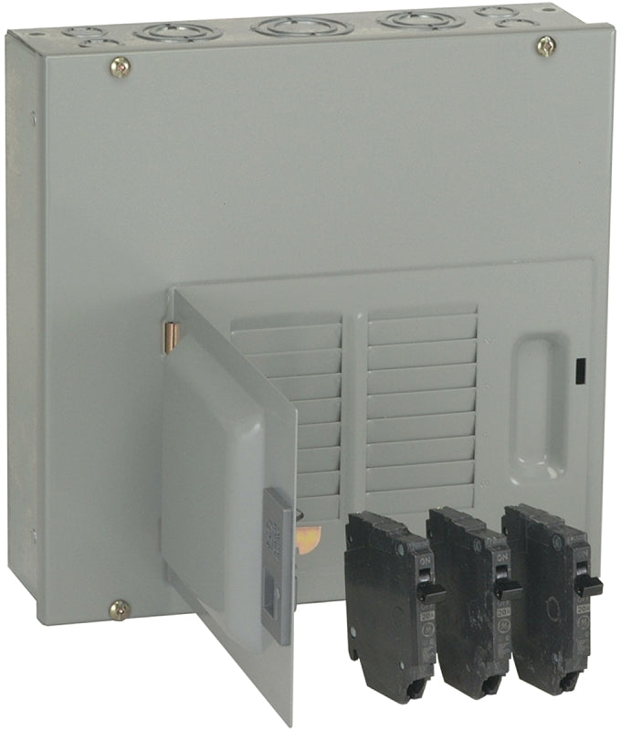 GE Industrial Solutions PowerMark Gold TLM TLM812SCUD1K Load Center, 125 A, 8 -Space, 16 -Circuit, NEMA 1 Enclosure