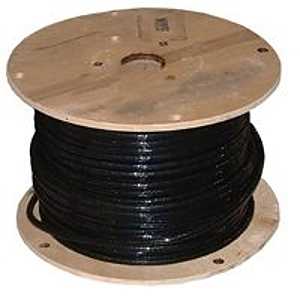 Southwire 1/0BK-STRX500 Building Wire, 1/0 AWG Wire, 1 -Conductor, 500 ft L, Copper Conductor, PVC Insulation
