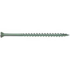 Camo 0346150 Deck Screw, #7 Thread, 2-1/2 in L, Trim Head, Star Drive, Type 17 Slash Point, Carbon Steel, ProTech-Coated