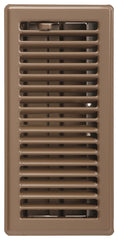 RG0234 4X10 FLOOR REGISTER BRN