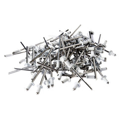 Toolpro TP05090 Pull Rivet, 0.275 in L, Aluminum, 1/8 in Head