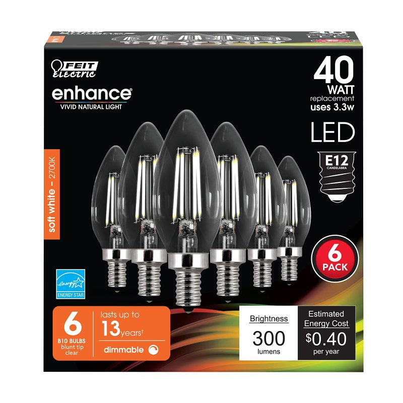 BULB LT TORPEDO CLR SW 27K 40W