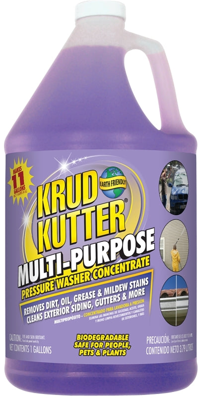 Krud Kutter PWC014 Pressure Washer Cleaner, Liquid, Mild, 1 gal, Bottle
