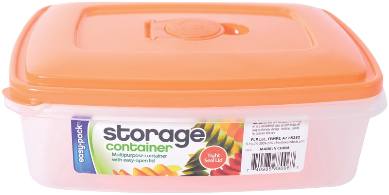FLP 8006 Storage Container with Vented Lid, 1 L Capacity, Plastic
