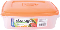 FLP 8006 Storage Container with Vented Lid, 1 L Capacity, Plastic