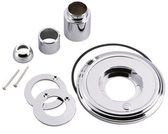 Moen M1913 Remodel Cover Plate, Chrome Plated, For: Delta Tub/Shower Faucets
