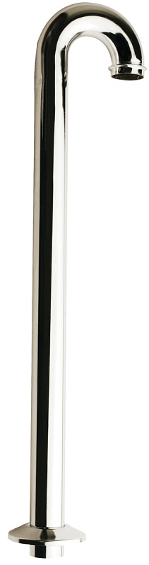 Plumb Pak PP20205 Drain Tube, 1-1/4 in, 20-1/2 in L, Brass, Chrome