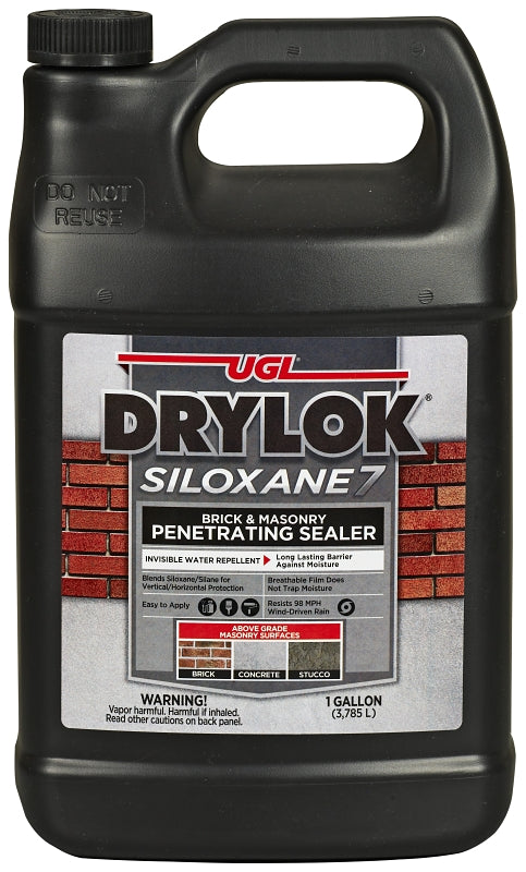 UGL 23613 Brick and Masonry Sealer, Milky White, Liquid, 1 gal