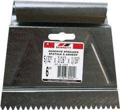 BENNETT AS-6-316 Adhesive Spreader, Metal Blade