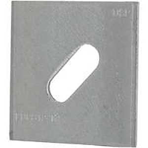 MiTek HBPS12 Slotted Bearing Plate, Steel, G185 Galvanized