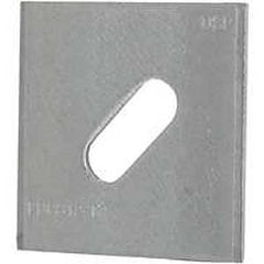 MiTek HBPS12 Slotted Bearing Plate, Steel, G185 Galvanized
