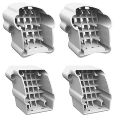 Xpanse Premier 73013838 Stair Bracket, PVC, White