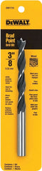 DeWALT DW1710 Drill Bit, 3/8 in Dia, 5-1/4 in OAL, Twist Flute, 3/8 in Dia Shank, Straight Shank