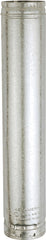 AmeriVent 5E12 Type B Gas Vent Pipe, 5 in OD, 12 in L, Galvanized Steel