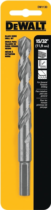 DW1130 DRILL BIT OXIDE 15/32IN