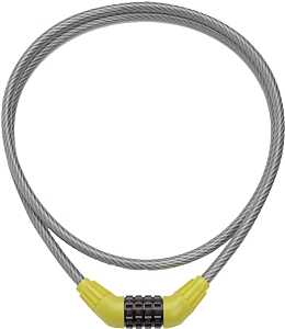 Schlage 9999225 Cable Lock, Steel Shackle