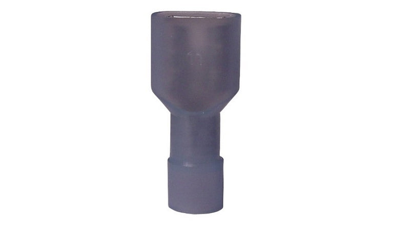 GB 20-153F Disconnect Terminal, 600 V, 16 to 14 AWG Wire, 1/4 in Stud, Vinyl Insulation, Blue