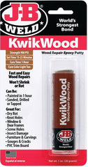 J-B Weld 8257 Epoxy Putty, Light Tan, 1 oz, Stick Pack