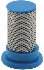 Green Leaf Y8139004 6PK Tip Filter, Spray, Polypropylene/Stainless Steel, Blue