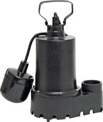 Superior Pump 92331 Sump Pump, 4.1 A, 120 V, 0.33 hp, 1-1/2 in Outlet, 46 gpm, Iron