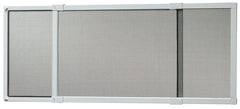Adfors FSP8556-U Window Screen, 15 in L, 20 to 37 in W, Aluminum/Fiberglass, Charcoal