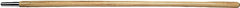 Link Handles 66827 Potato Hook Handle, 1-7/16 in Dia, 54 in L, Ash Wood, Clear