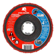 Diablo Steel Demon DCX045MEDX01F Angle Grinder, 4-1/2 in Dia, 7/8 in Arbor, 80 Grit, Medium
