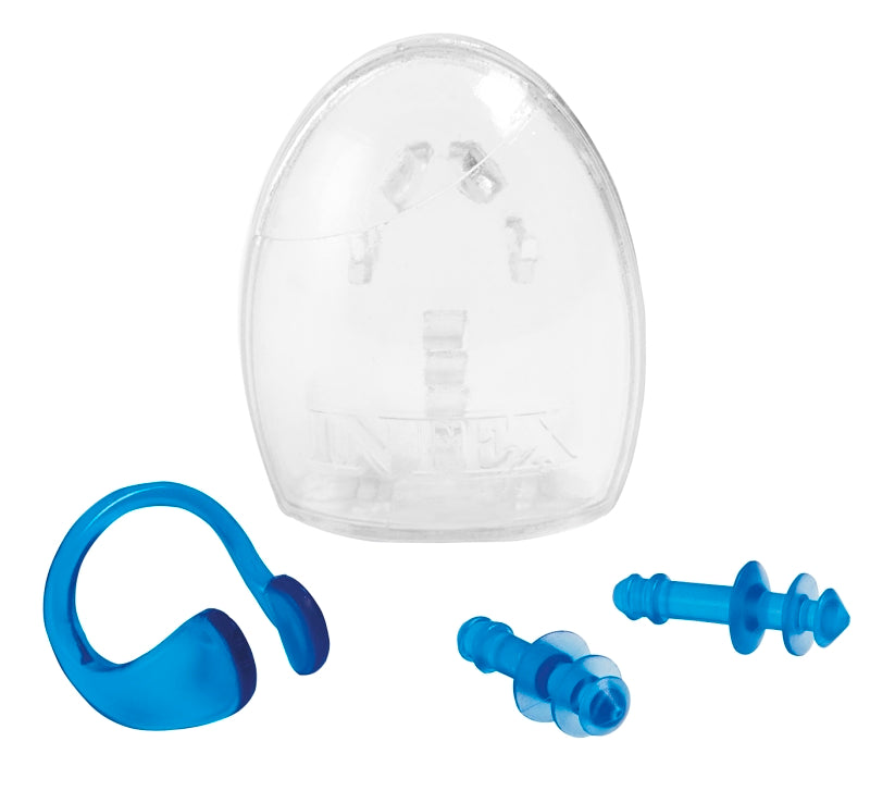 INTEX 55609E Earplug/Nose Clip Combo Set, PVC