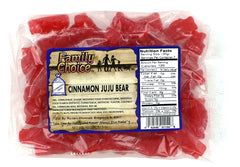 Family Choice 1154 Juju Bear Candy, Cinnamon Flavor, 11.5 oz
