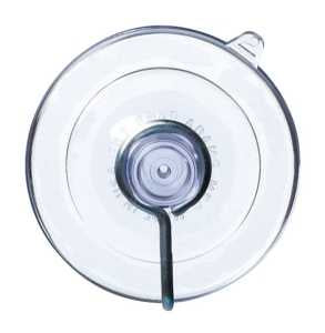 Adams 6500-74-1043 Suction Cup, PVC/Steel, Clear
