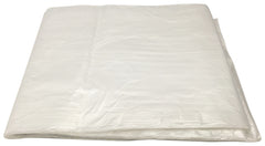 Thermwell Products P300 Drop Cloth, 12 ft L, 9 ft W, Plastic, Clear