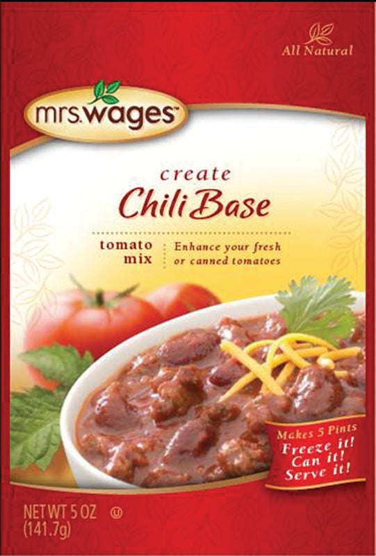 Mrs. Wages W537-J4425 Canning Chili Mix, 5 oz Pouch